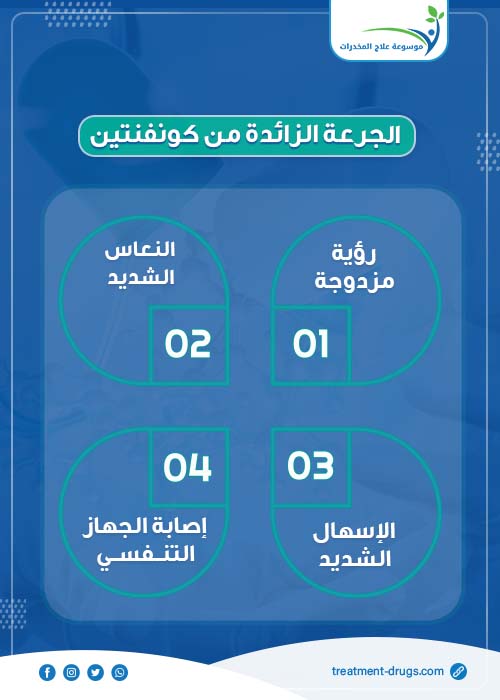 الجرعة الزائدة من كونفنتين